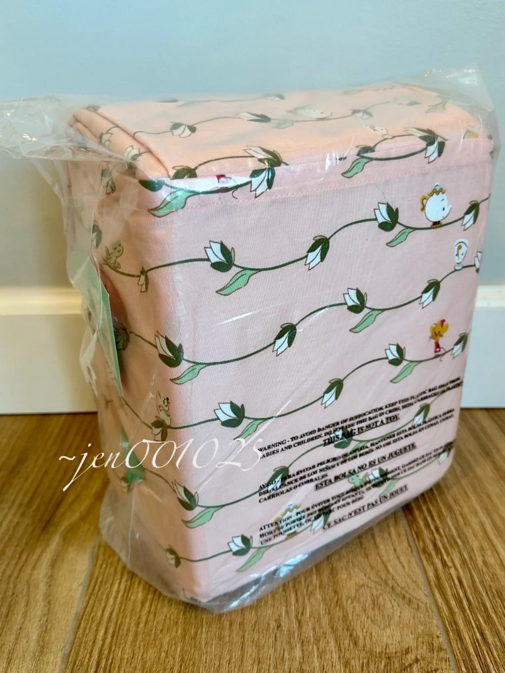 TWIN Princess Tulip Vine Sheet Set - The Disney Collection by Pillowfort